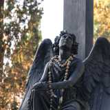 Particolare della scultura forgiata da Gaetano Fiore nel 1899